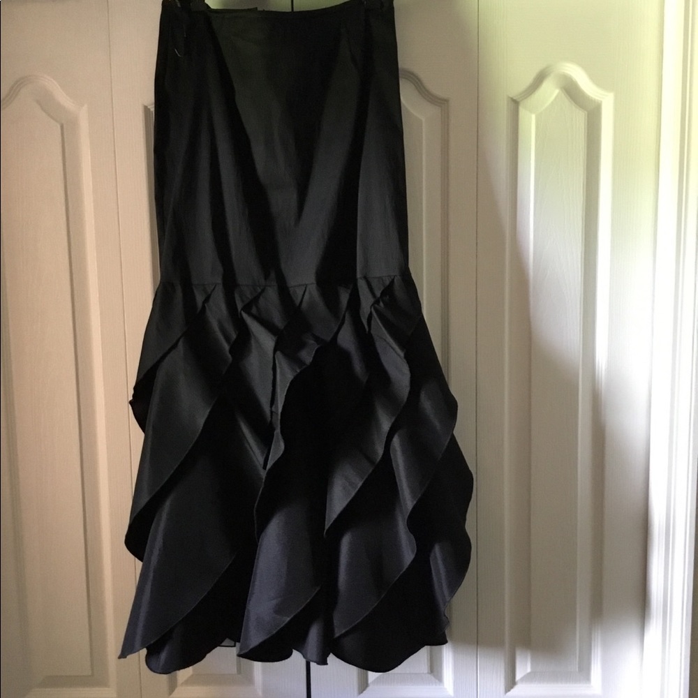 Long black evening skirt Tasha S.W